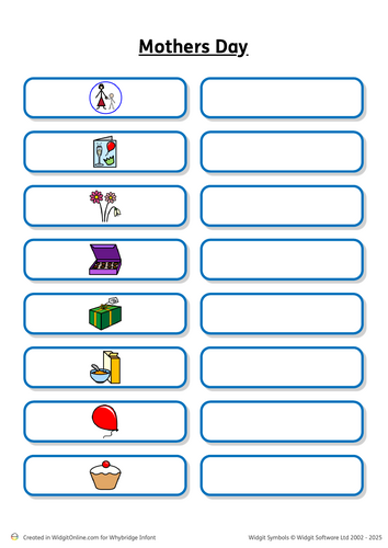 Mothers day scavenger hunt