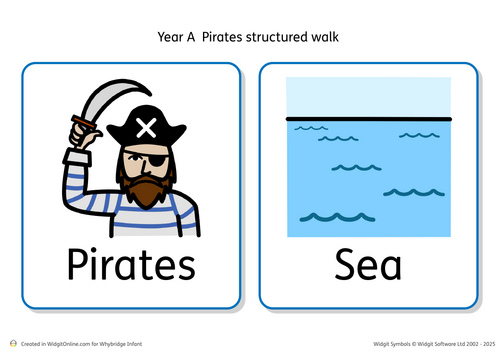 Pirates Scavenger hunt