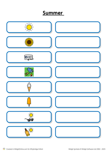 Summer Scavenger hunt