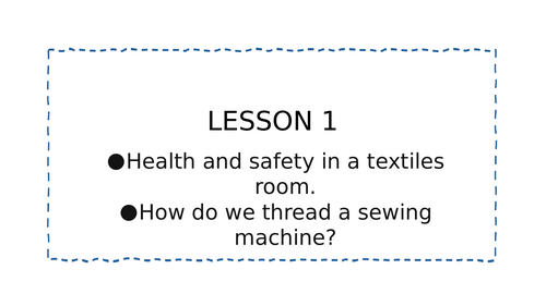 Stitch sample lesson for beginners