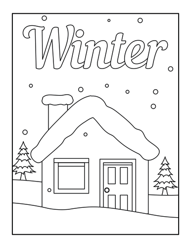 Winter Activity  book for Kids