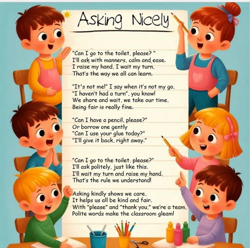 Oracy Resource  (Poem): Building Confidence Through Everyday Classroom Language