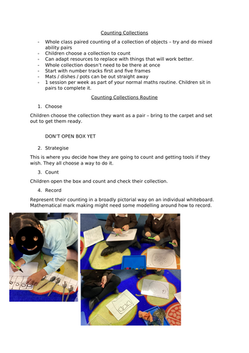 Counting Collections EYFS