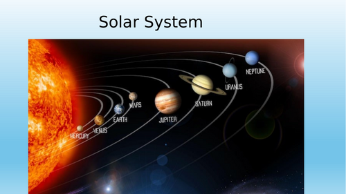 Solar System Presentation & Worksheet
