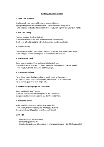 Holiday Marketing Worksheet