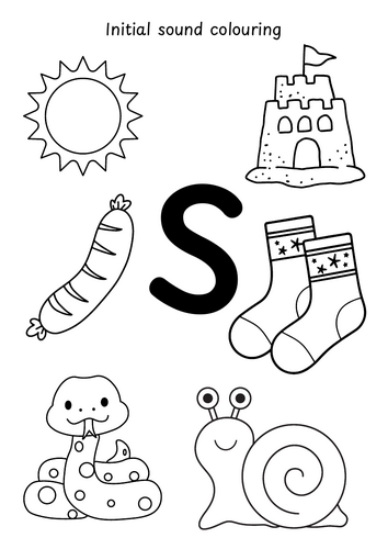 Initial sound colouring- SATP