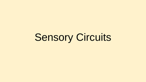 Sensory Circuits