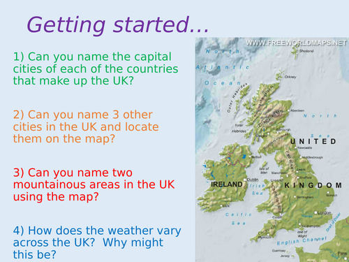 Common Entrance Geography Weather & Climate Topic