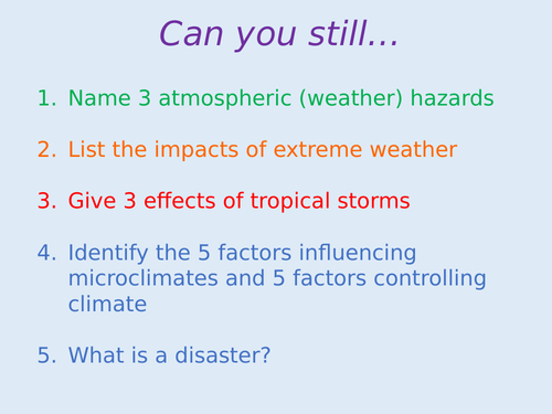 GCSE & Common Entrance- Rivers