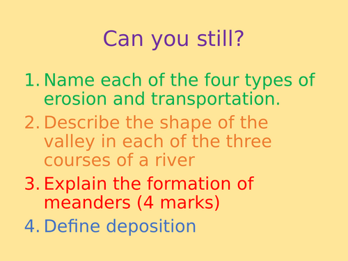 ISEB CE13+ Geographical Enquiry Project- Rivers