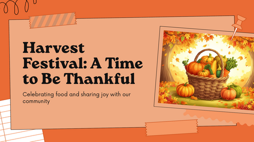Harvest Festival Assembly PowerPoint – KS1 & KS2 | Gratitude, Food & Helping Others