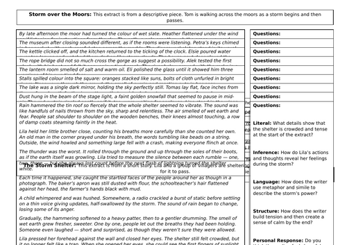 EDEXCEL 2026 - English Language booklet P1