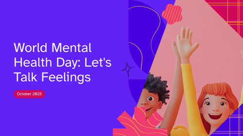 World Mental Health Day Assembly PowerPoint – KS1 & KS2 | Understanding Feelings and Wellbeing
