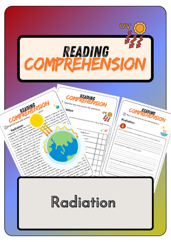 Reading Comprehension - Radiation + Solutions