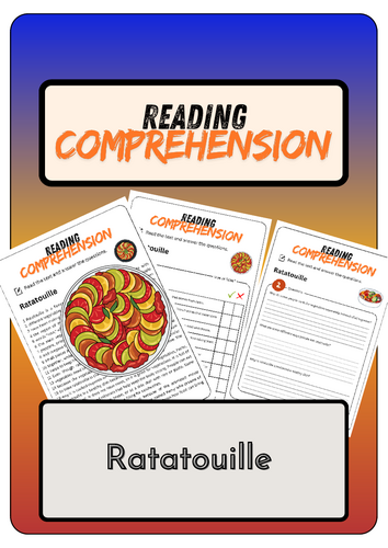 Reading Comprehension - Ratatouille + Solutions