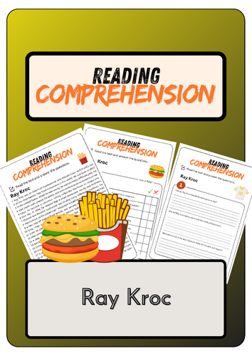 Reading Comprehension - Ray Kroc + Solutions