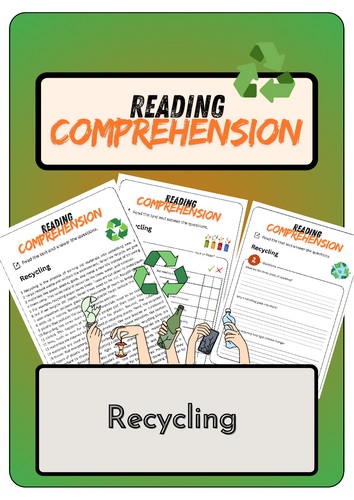 Reading Comprehension - Recycling + Solutions