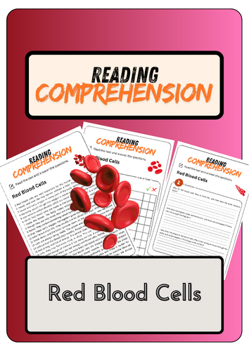 Reading Comprehension - Red Blood Cells + Solutions