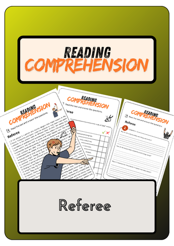 Reading Comprehension - Referee + Solutions