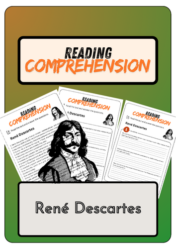 Reading Comprehension - René Descartes+ Solutions