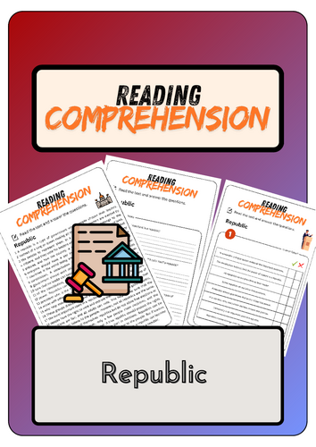 Reading Comprehension - Republic + Solutions