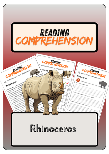 Reading Comprehension - Rhinoceros + Solutions