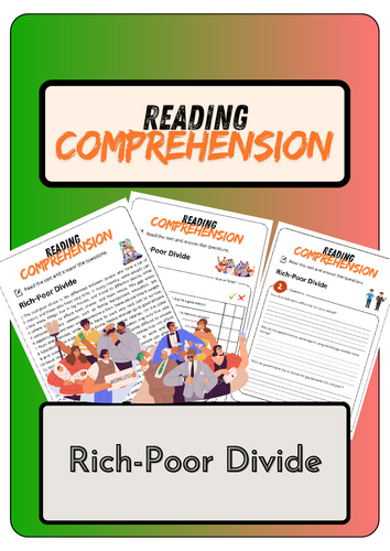 Reading Comprehension - Rich-Poor Divide + Solutions