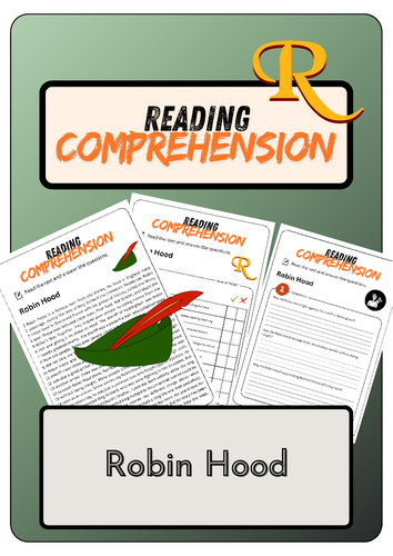 Reading Comprehension - Robin Hood + Solutions