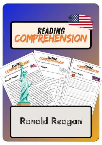 Reading Comprehension - Ronald Reagan + Solutions