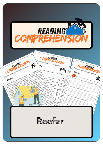 Reading Comprehension - Roofer + Solutions