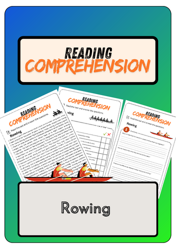 Reading Comprehension - Rowing + Solutions