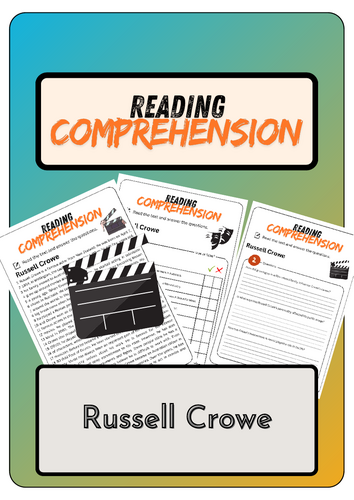 Reading Comprehension - Russell Crowe + Solutions