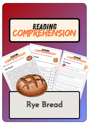 Reading Comprehension - Rye Bread + Solutions