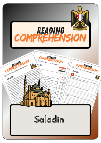 Reading Comprehension - Saladin + Solutions