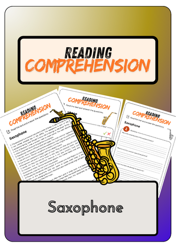 Reading Comprehension - Saxophone + Solutions