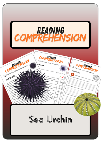 Reading Comprehension - Sea Urchin+ Solutions