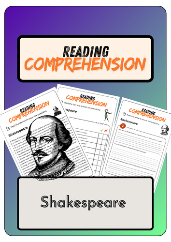 Reading Comprehension - Shakespeare + Solutions