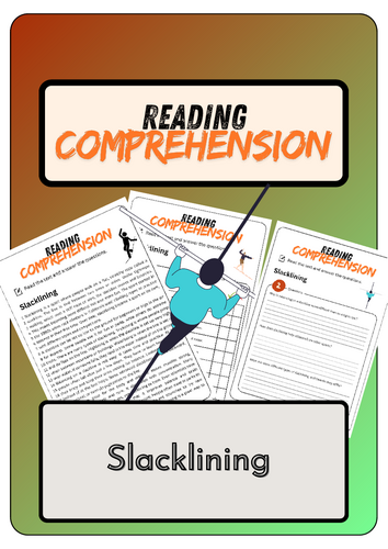 Reading Comprehension - Slacklining + Solutions
