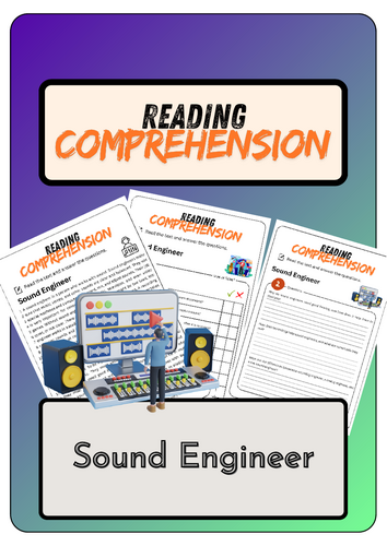 Reading Comprehension - Sound Engineer + Solutions