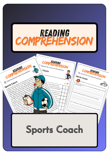Reading Comprehension - Sports Coach + Solutions