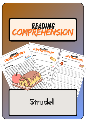 Reading Comprehension - Strudel + Solutions