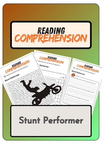 Reading Comprehension - Stunt Performer + Solutions
