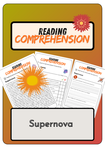 Reading Comprehension - Supernova + Solutions