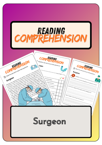 Reading Comprehension - Surgeon + Solutions