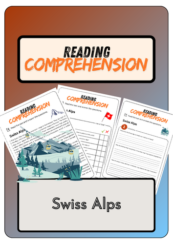 Reading Comprehension - Swiss Alps + Solutions