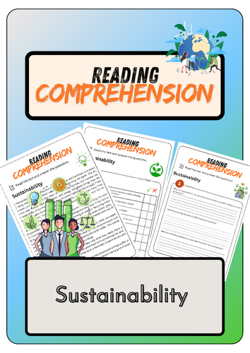 Reading Comprehension - Sustainability + Solutions