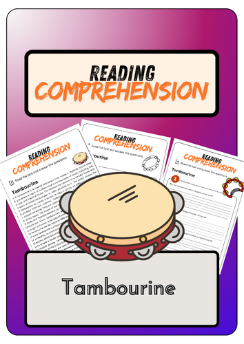 Reading Comprehension - Tambourine + Solutions