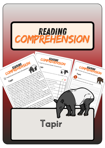 Reading Comprehension - Tapir + Solutions