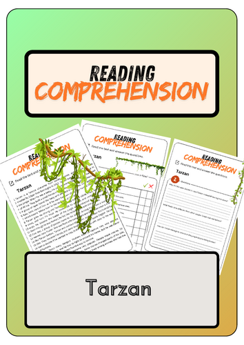 Reading Comprehension - Tarzan + Solutions