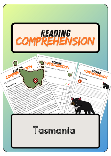 Reading Comprehension - Tasmania + Solutions